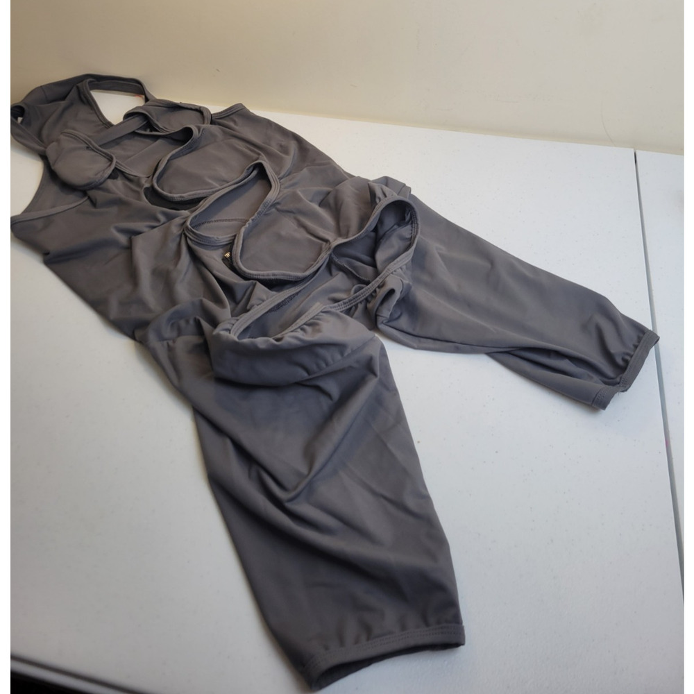 Kuoser Recovery Suit Gray Dog After Surgery Professional Pet Clothing Size XXL